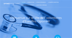 Desktop Screenshot of optimed-recrutement.com